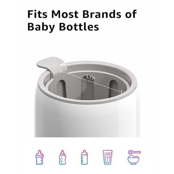 Bottle Warmer, GROWNSY 6-in-1 Fast Baby Milk Warmer for Breastmilk or Formula - Picture 5 of 8